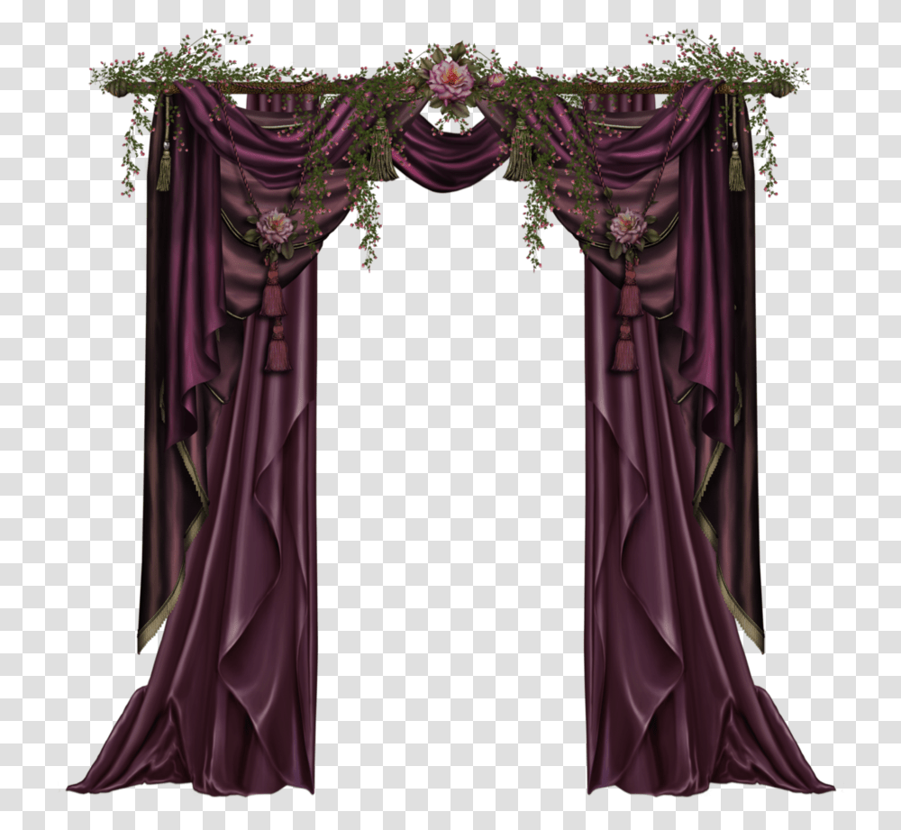 Window Curtain, Stage, Purple, Cape Transparent Png