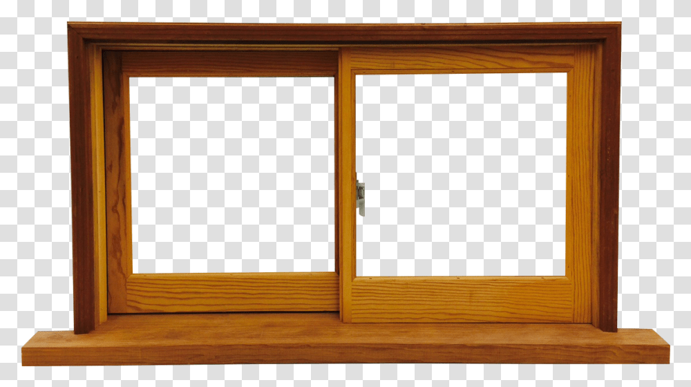 Window Download Hardwood, Door, Furniture, Stained Wood, Sideboard Transparent Png