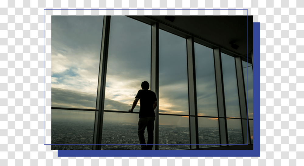 Window Films With Uv Protection Daylighting, Person, Picture Window, Door Transparent Png