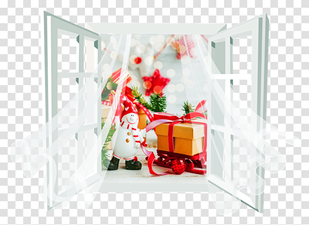 Window Frost, Tree, Plant, Ornament, Crib Transparent Png