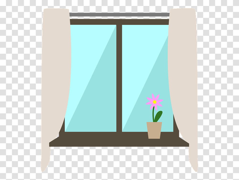 Window Inside Interior Building Glass Window Sill Window Clipart, Door, Sliding Door, Picture Window Transparent Png