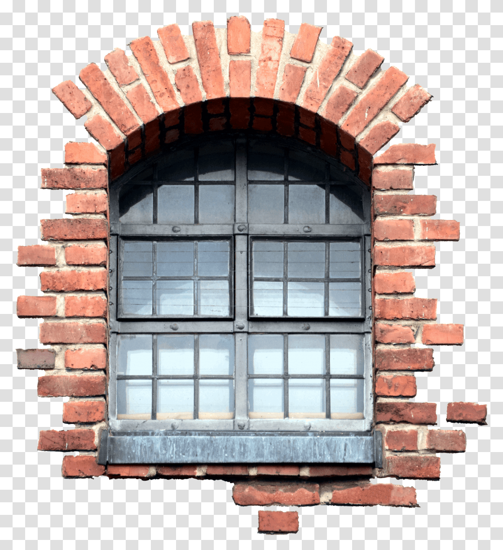 Window Isolated, Brick, Gate, Wall, Door Transparent Png