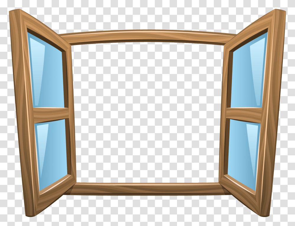 Window Royalty Free Clip Art Open Windows Clipart, Picture Window, Crib, Furniture Transparent Png