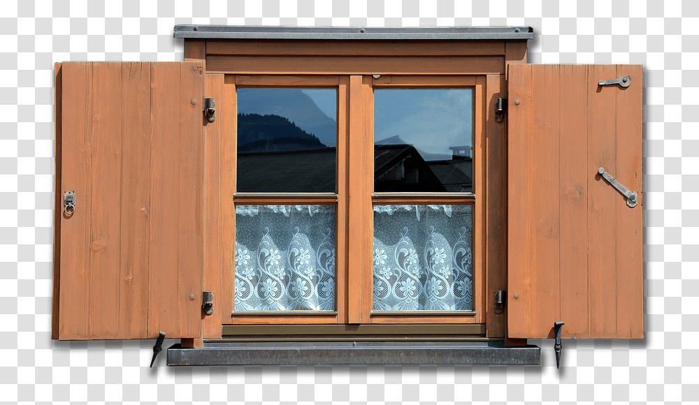 Window Shutter Wood Old Window Frame Isolated Different Window Types On Houses, Door, Picture Window, Window Shade, Curtain Transparent Png