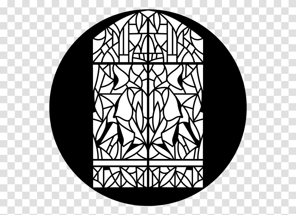 Window Stained Glass Circle, Pattern, Architecture, Building Transparent Png