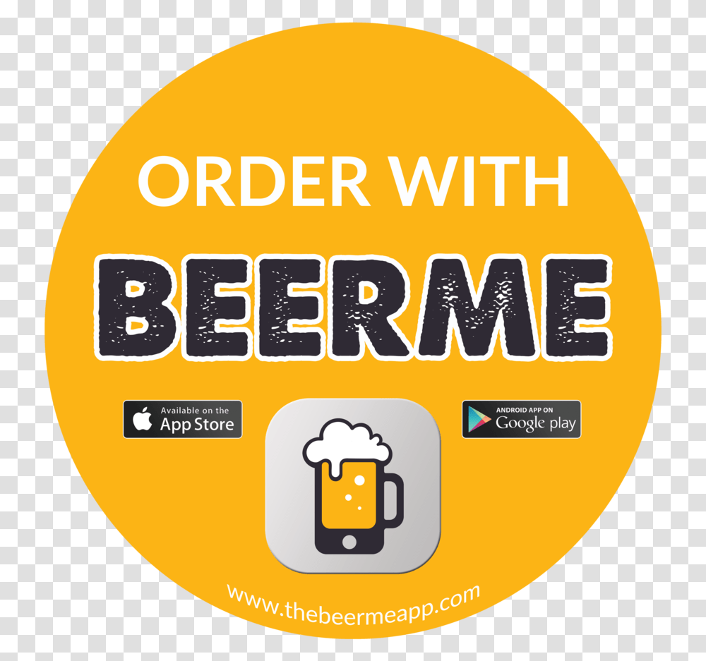 Window Sticker Beerme Round Store Icons Order Circle, Label, Logo Transparent Png