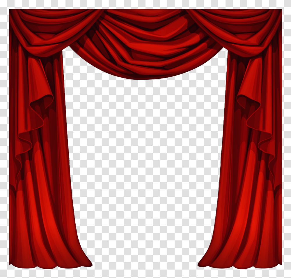 Window Valance, Stage, Room, Indoors, Theater Transparent Png
