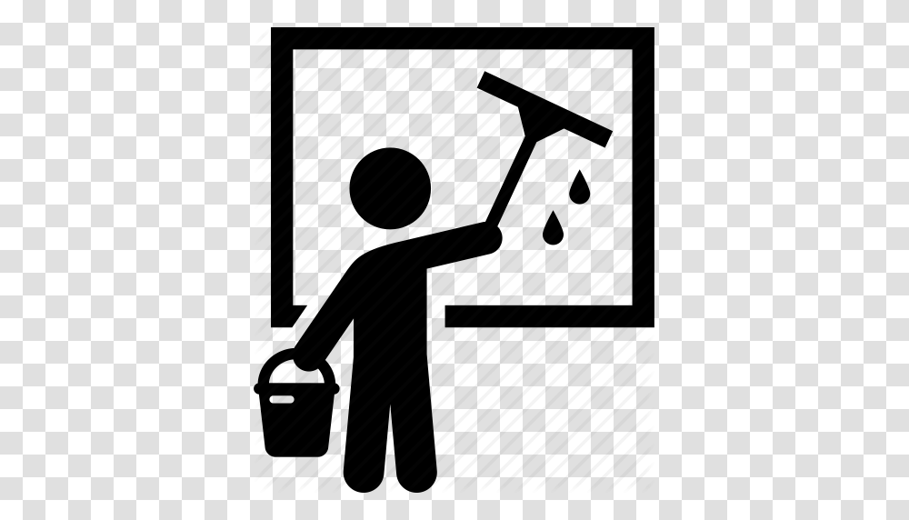 Window Washing, Piano, Silhouette, Outdoors, Cleaning Transparent Png