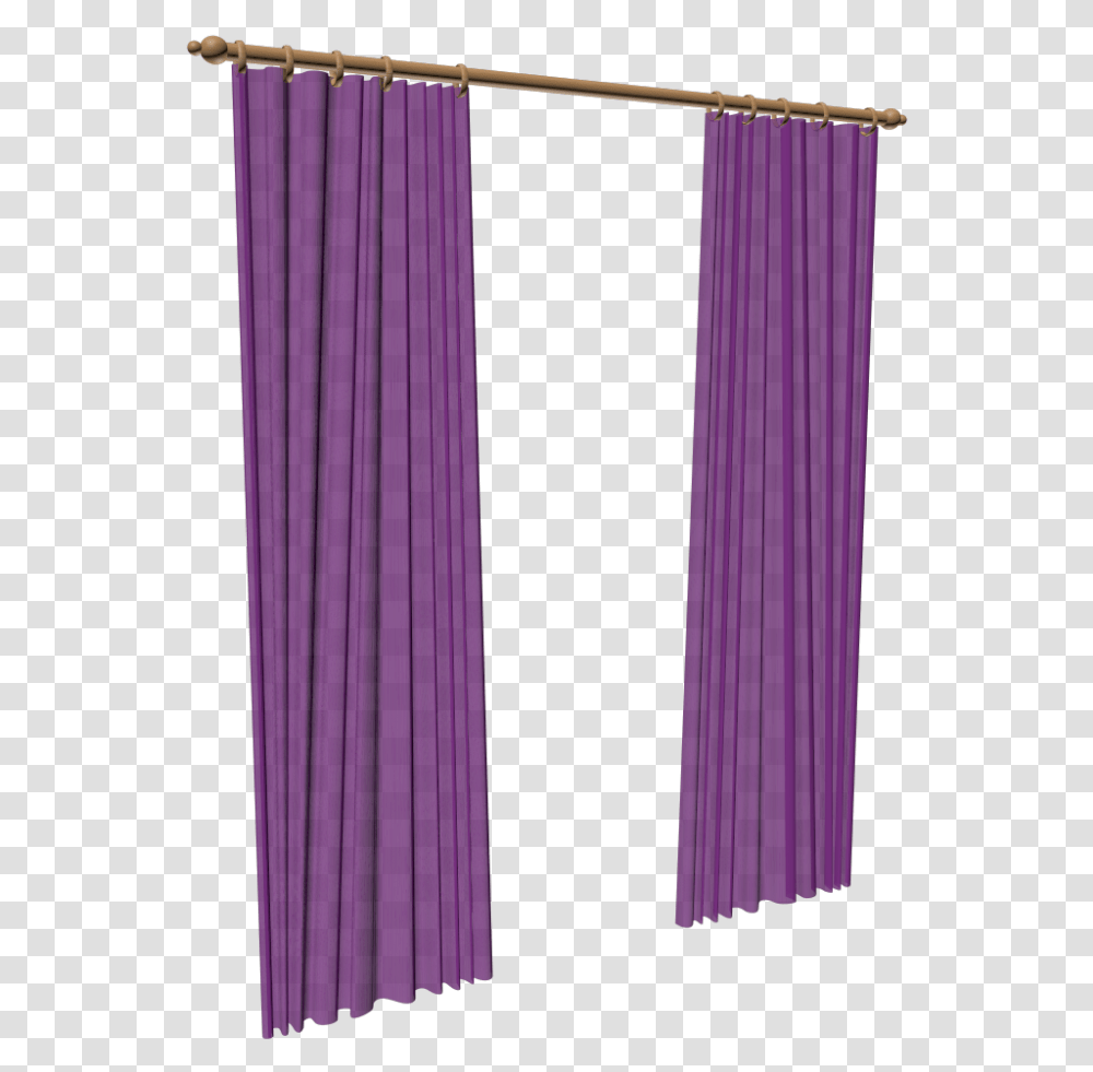 Window With Curtains Curtain, Purple, Apparel, Lighting Transparent Png