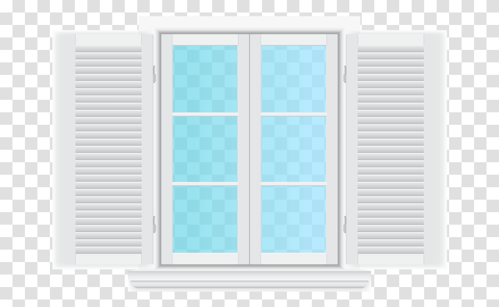 Window With Shutters Window, Picture Window, Curtain, Door, French Door Transparent Png