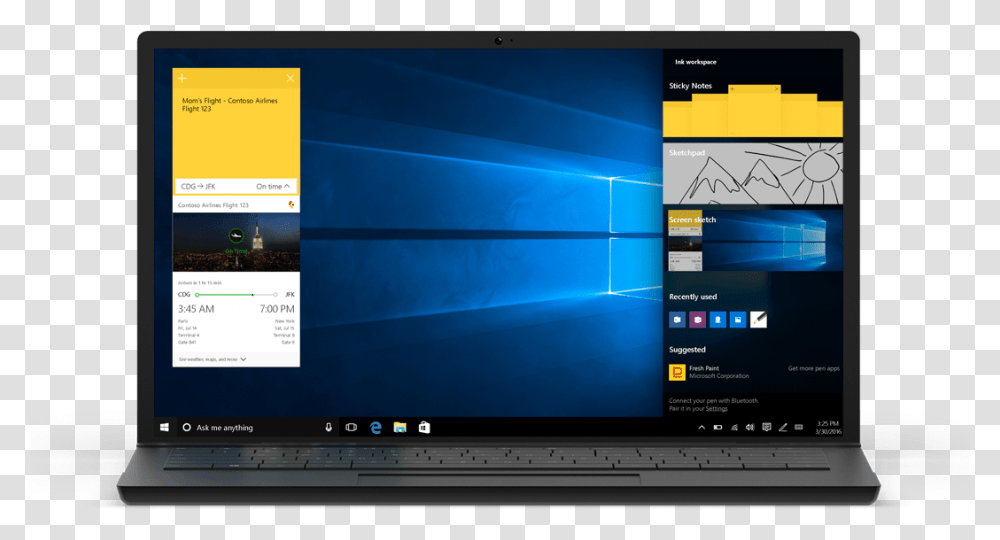 Windows 10 Anniversary, Computer, Electronics, Monitor, Screen Transparent Png