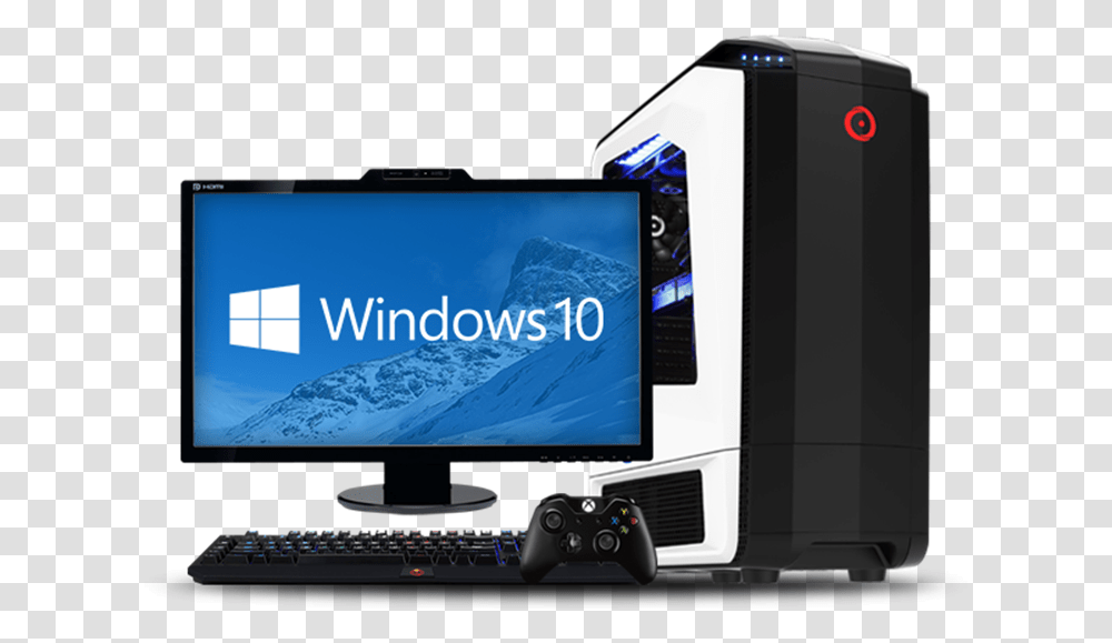 Windows 10 Computer Pc Windows 10, Monitor, Screen, Electronics, Display Transparent Png