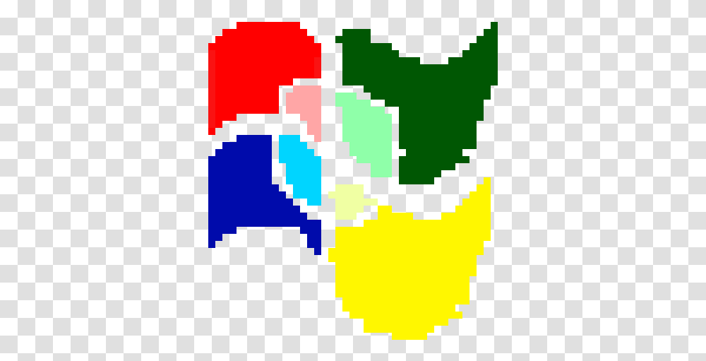 Windows 7 Logo Pixel Tie Fighter, Cross, Symbol, Graphics, Art Transparent Png