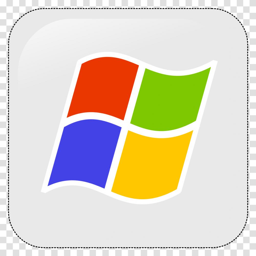 Windows 7 Logo, Word, Label Transparent Png