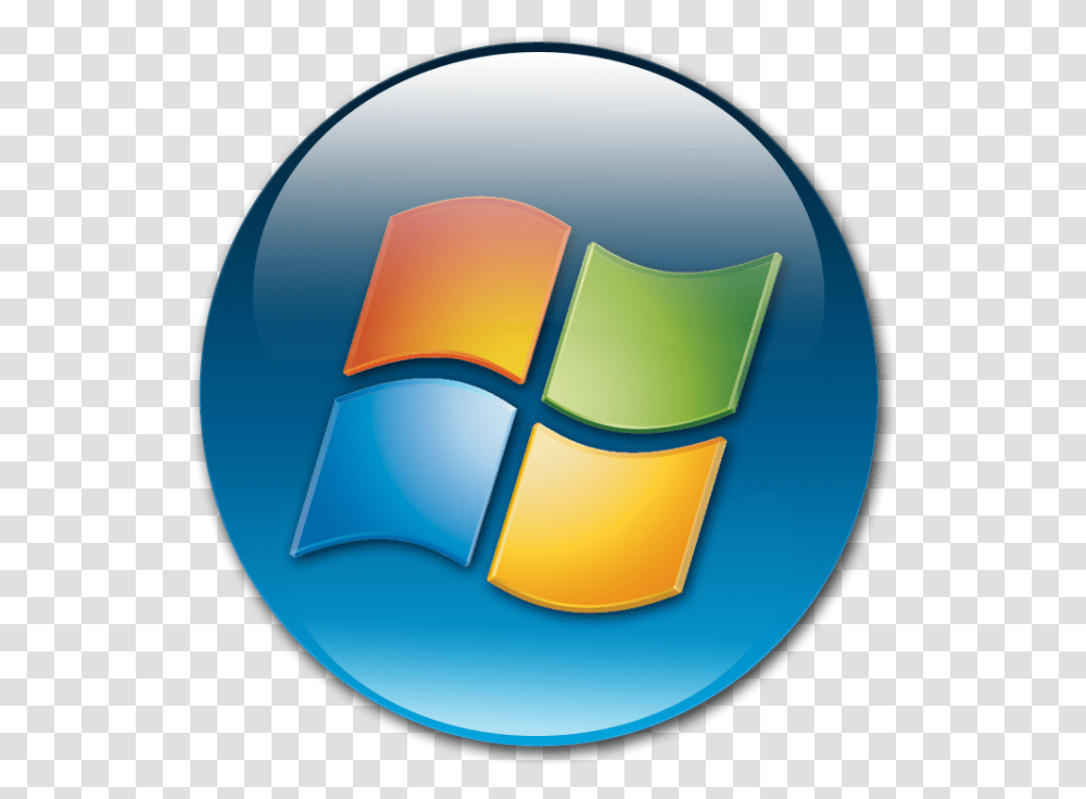 Windows 7 Start Button, Logo, Trademark Transparent Png