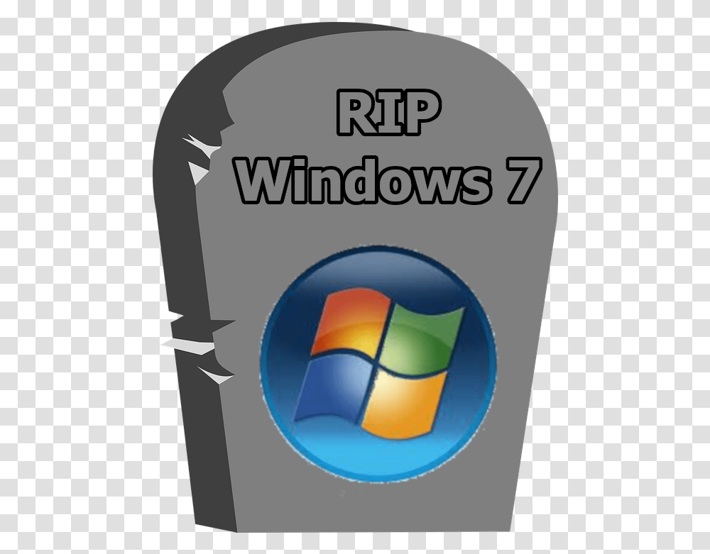 Windows 7 Support Is Ending January 14 2020 Yourtek Windows Logo, Label, Text, Graphics, Art Transparent Png