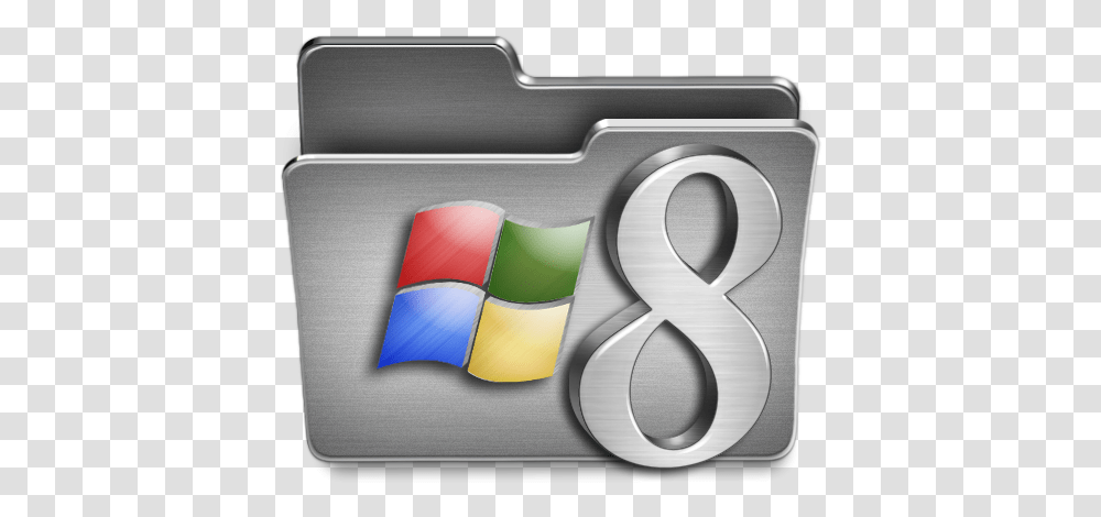 Windows 8 Folder Free Icon Of Steel Icon Files Windows 7, Alphabet, Text, Number, Symbol Transparent Png