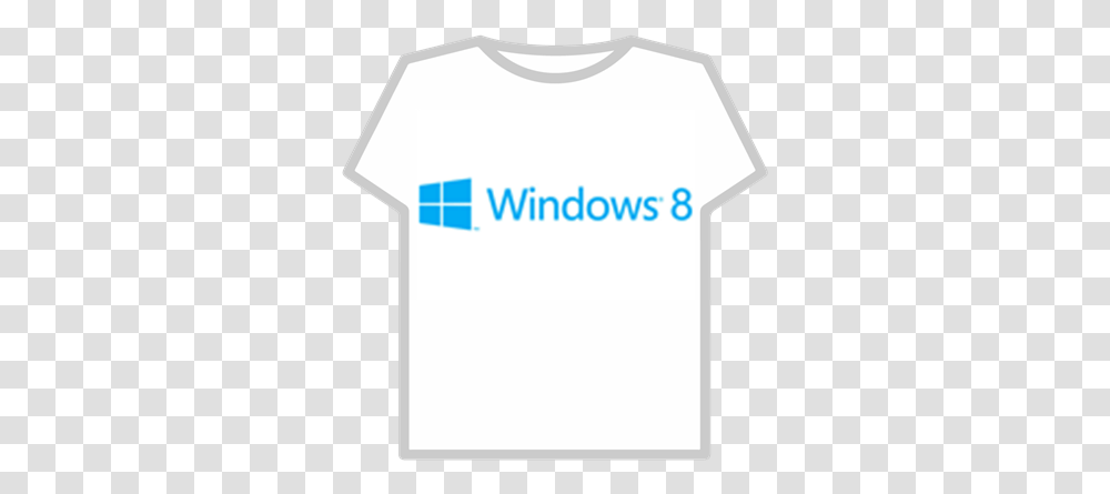 Windows 8 Logo Make At Shirt On Roblox, Clothing, Apparel, T-Shirt, Sleeve Transparent Png