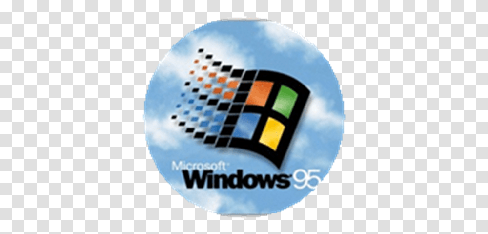 Windows 95 Badge For Fans Of Windows 95, Logo, Symbol, Trademark, Ball Transparent Png