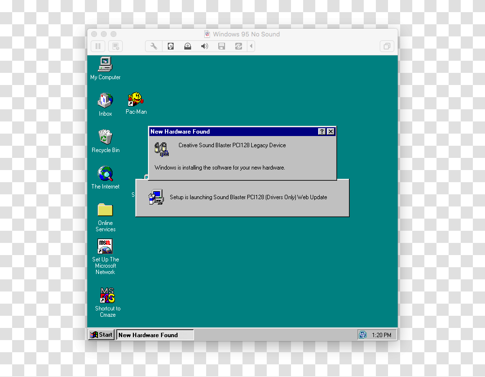 Windows 95 Windows 98 Vmware Workstation, Computer, Electronics, Desktop Transparent Png