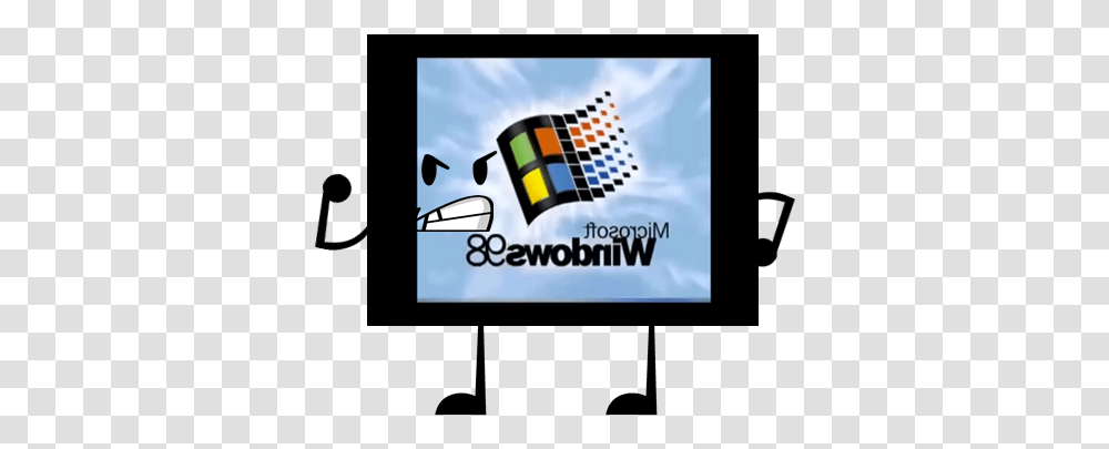 Windows 98 Logo Windows 98 Logo, Label, Text, Symbol, Sticker Transparent Png