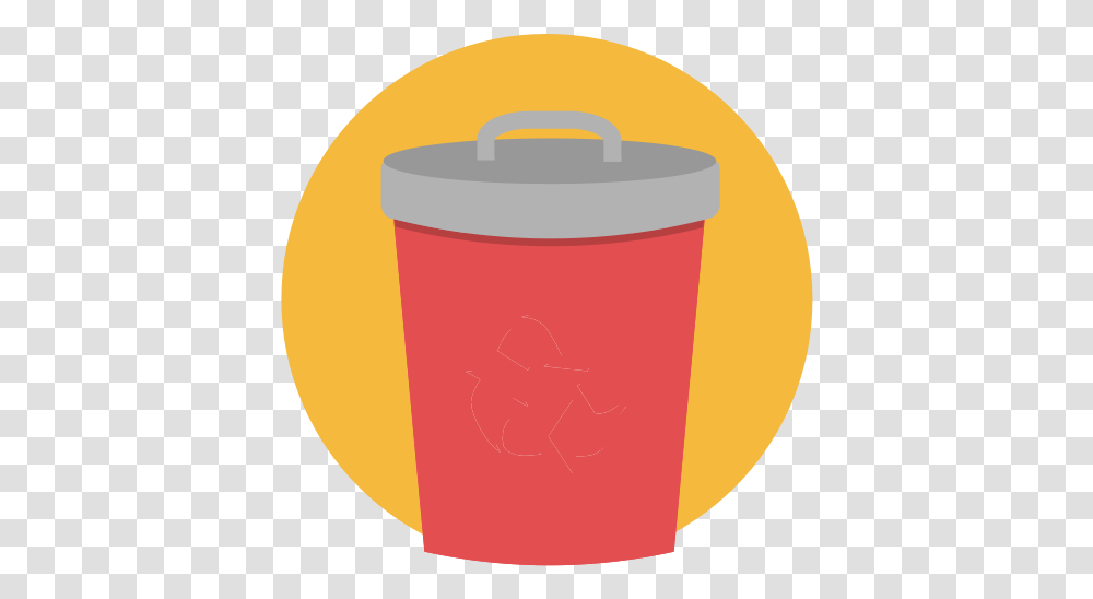 Windows 98 Recycle Bin Icon Trash Flat Icon, Cup, Pot, Coffee Cup, Bucket Transparent Png