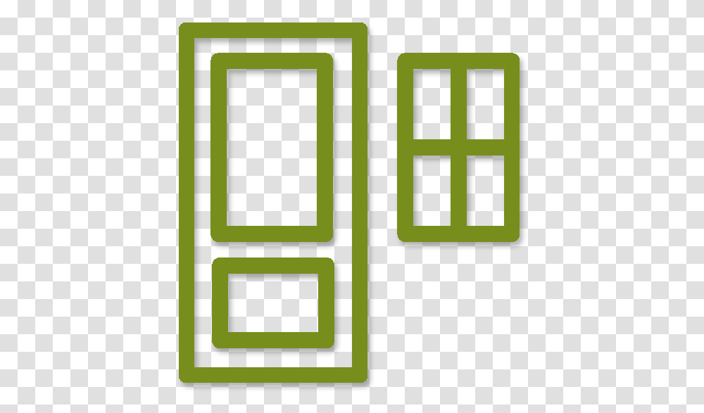 Windows And Doors Icon Illustration, Green, Clock, Digital Clock, Electrical Device Transparent Png
