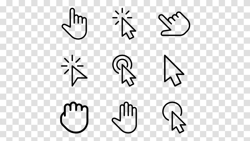 Windows Cursor Mouse Icons, Gray, World Of Warcraft Transparent Png