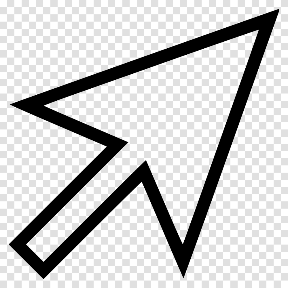 Windows Cursor, Triangle, Star Symbol, Bow Transparent Png