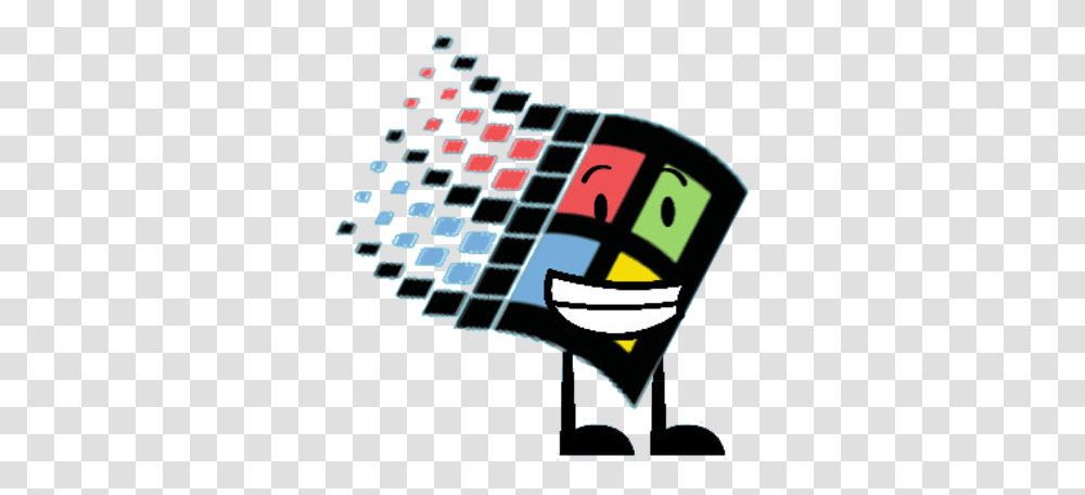 Windows Logos Windows 98 Logo, Graphics, Art, Text, Pac Man Transparent Png