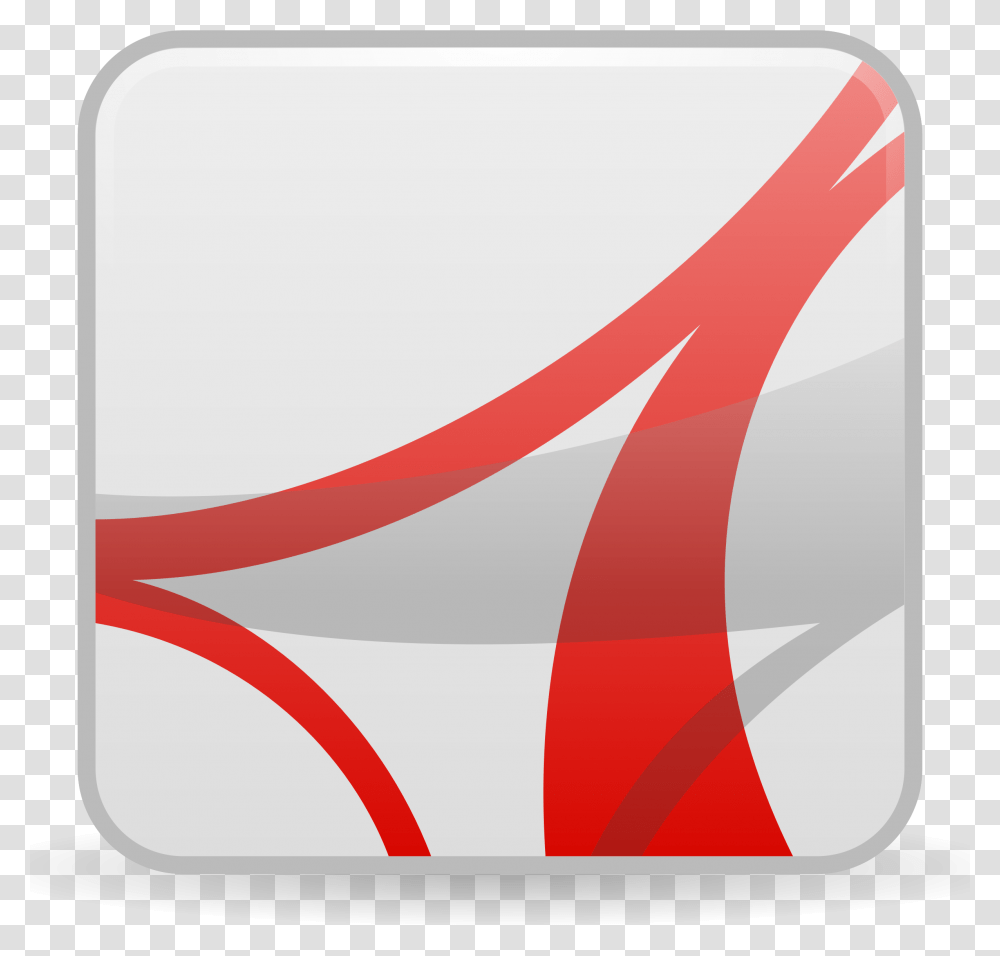Windows Pdf Reader Icon Icon, Label, Number Transparent Png