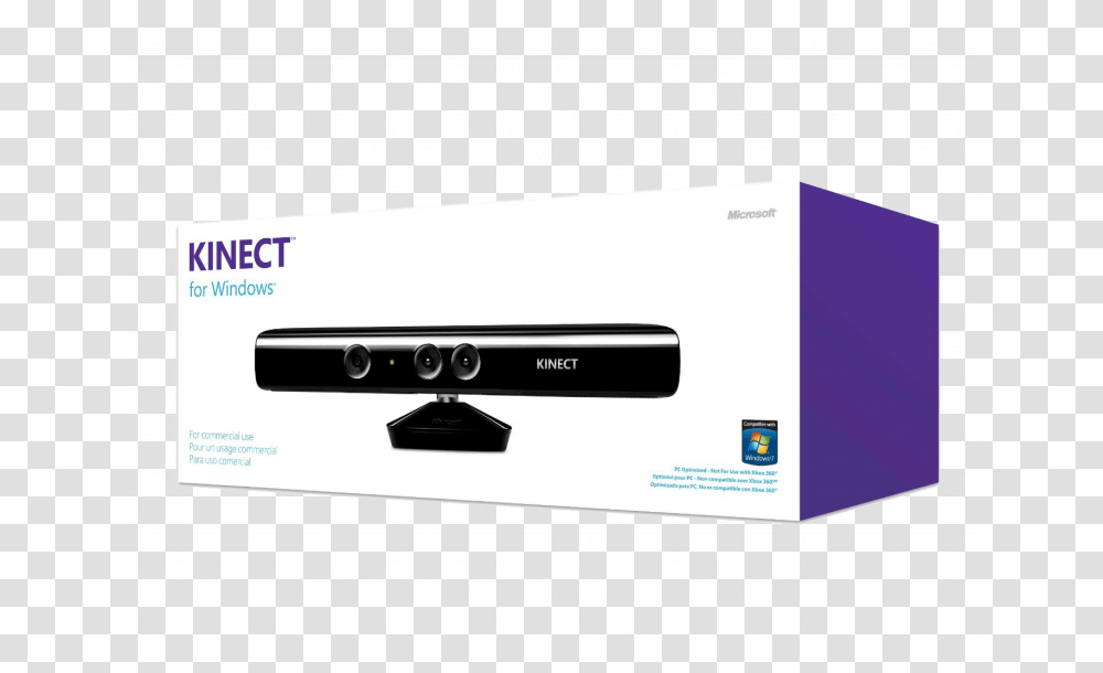 Windows Version Of Kinect Is Launched Microsoft Kinect For Windows Sensor, Electronics, Business Card, Paper Transparent Png