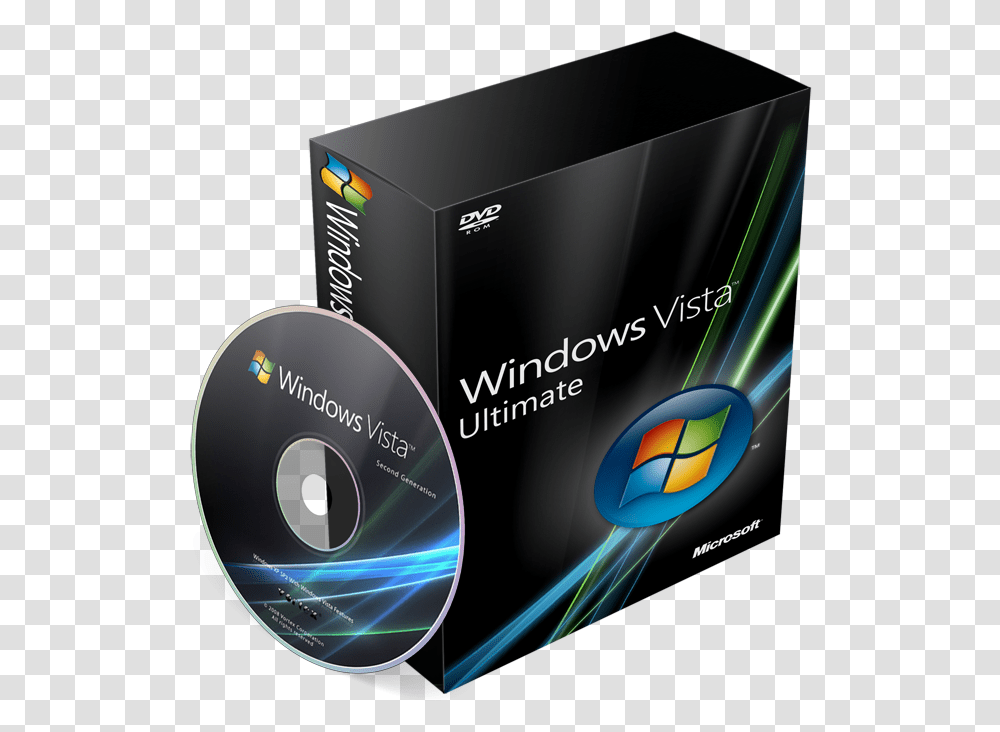Windows Vista Ultimate, Disk, Dvd Transparent Png