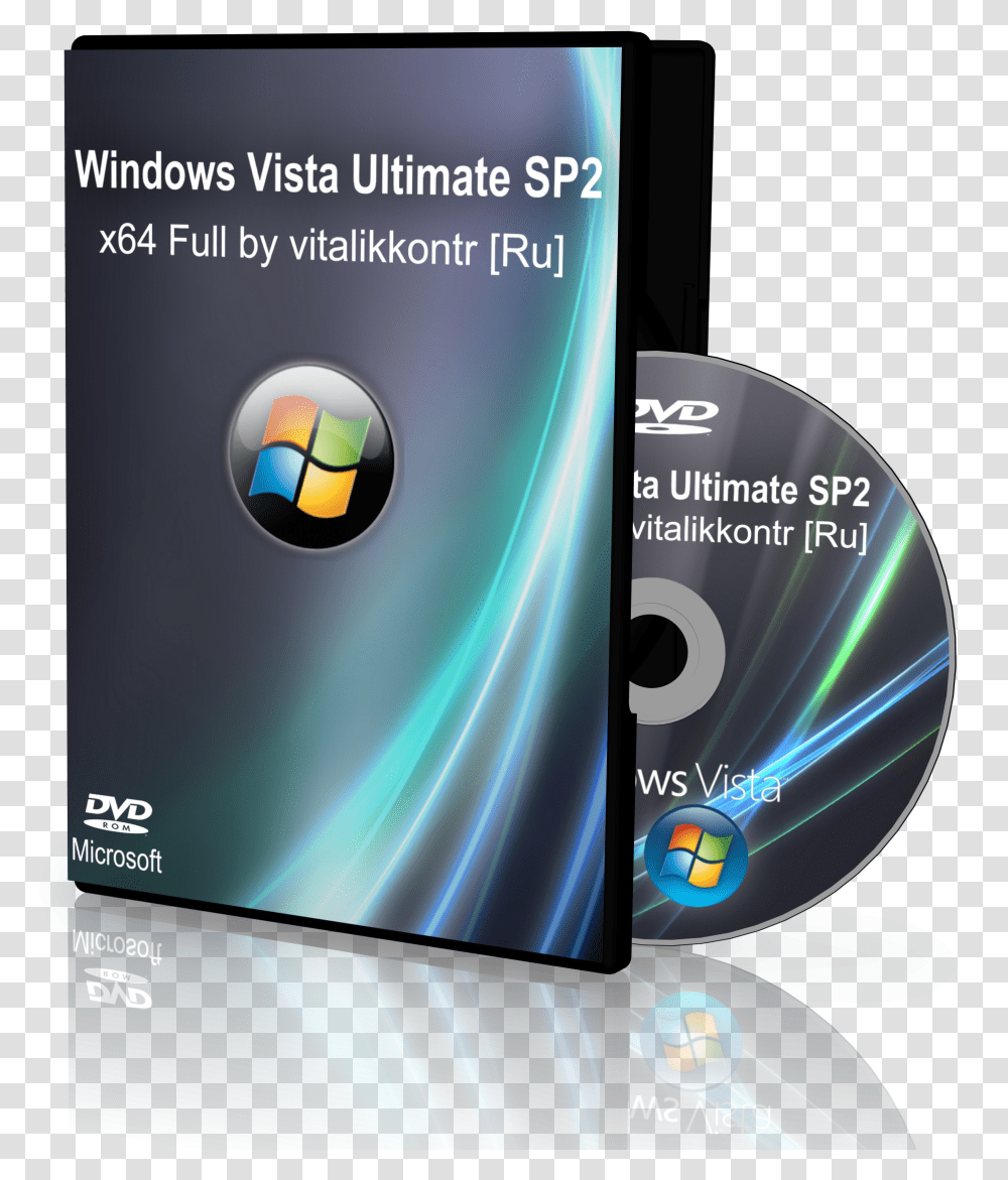 Windows Vista Ultimate X86 X64 Windows Vista, Disk, Dvd, Mobile Phone, Electronics Transparent Png