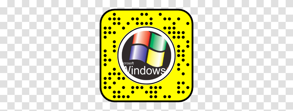 Windows Xp Error Snapchat Lens Snaplenses, Label, Texture, Tape Transparent Png