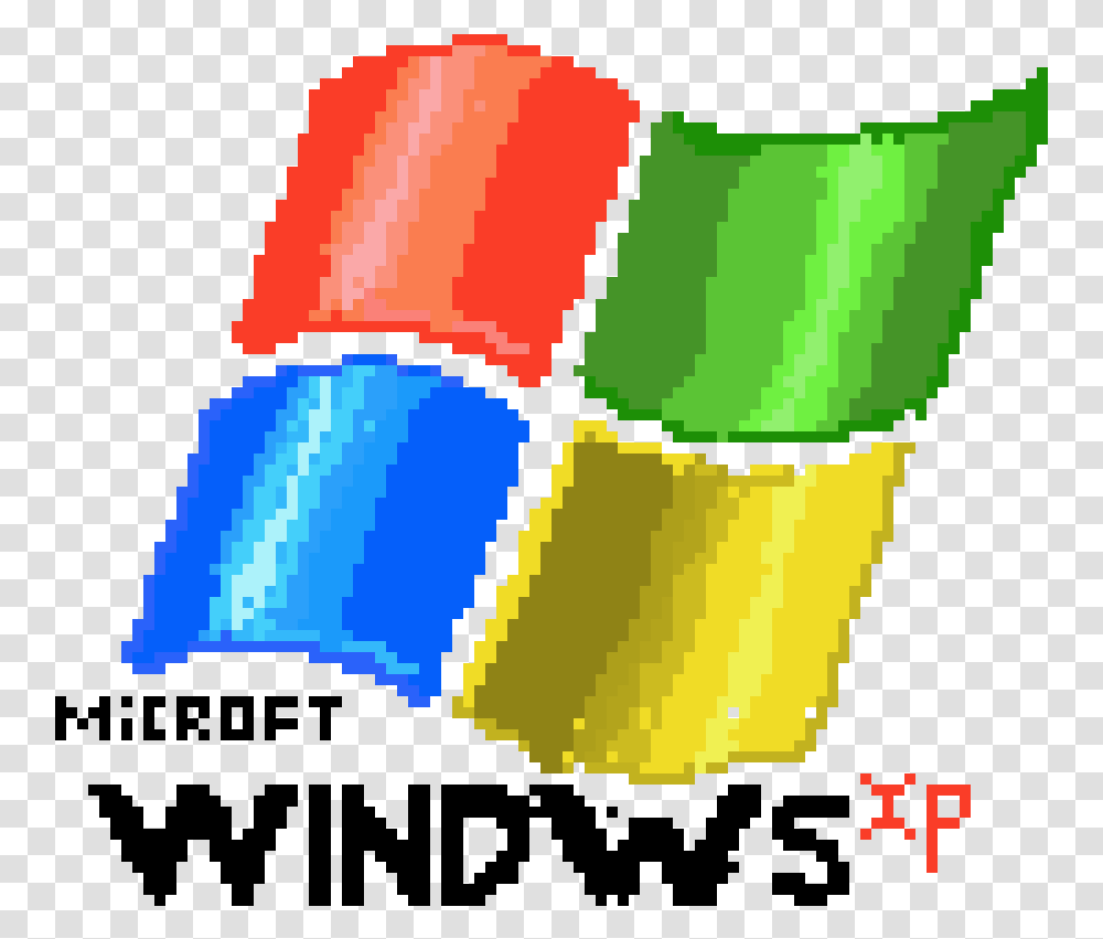 Windows Xp Picture Windows 7 Pixel Art, Symbol, Weapon, Weaponry, Medication Transparent Png