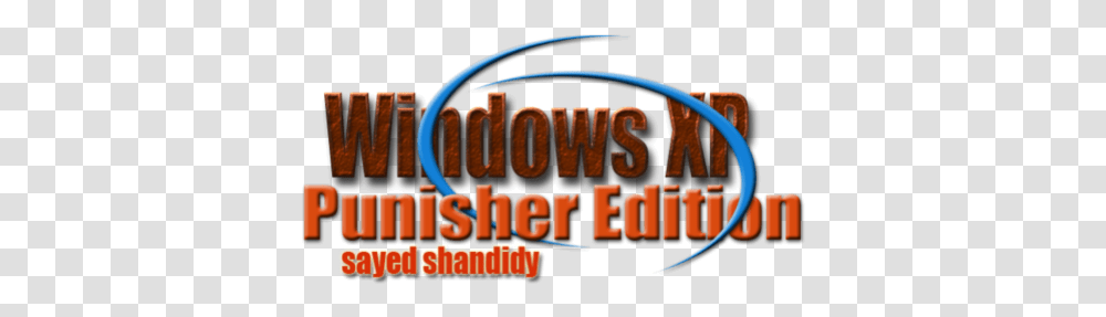 Windows Xp Punisher Edition Graphic Design, Text, Meal, Food, Bazaar Transparent Png
