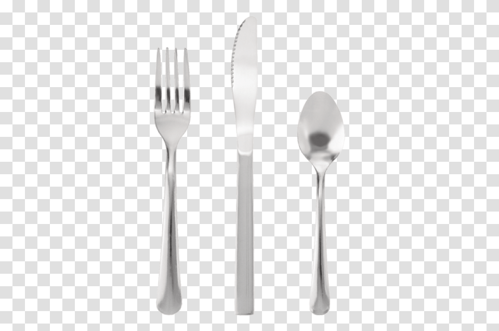 Windsor Medium Weight 18 Chrome Folk And Spoon Top View, Cutlery, Fork Transparent Png