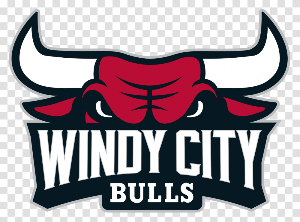 Windy City Bulls Logo, Antelope, Label Transparent Png