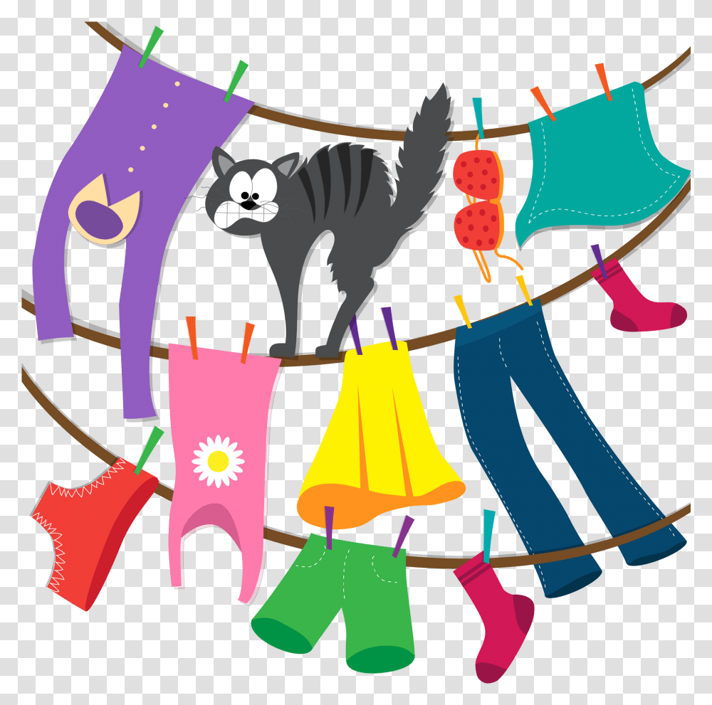 Windy Clipart Clothes Picture 2196712 Cloth Line On A Windy Day, Graphics, Outdoors, Tree, Plant Transparent Png