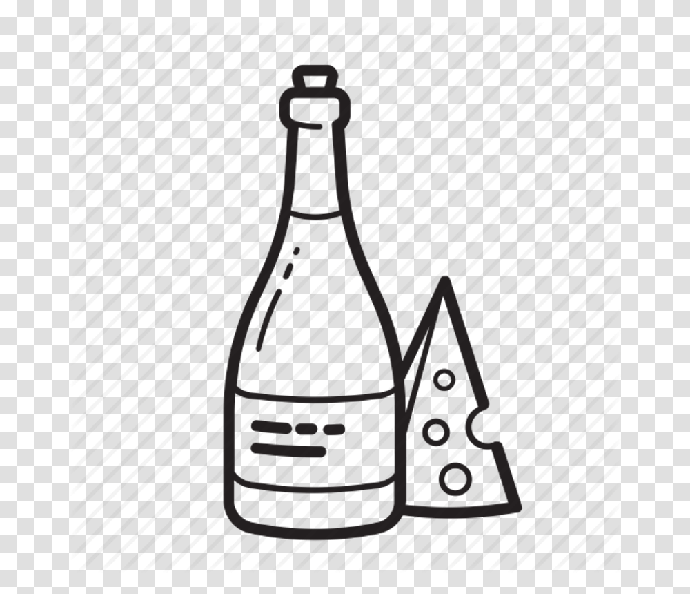 Wine And Cheese Icon, Bottle, Utility Pole, Pop Bottle, Beverage Transparent Png