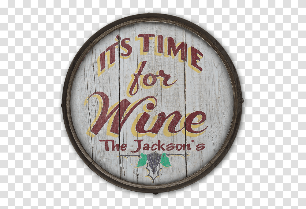 Wine Barrel End, Logo, Trademark, Clock Tower Transparent Png