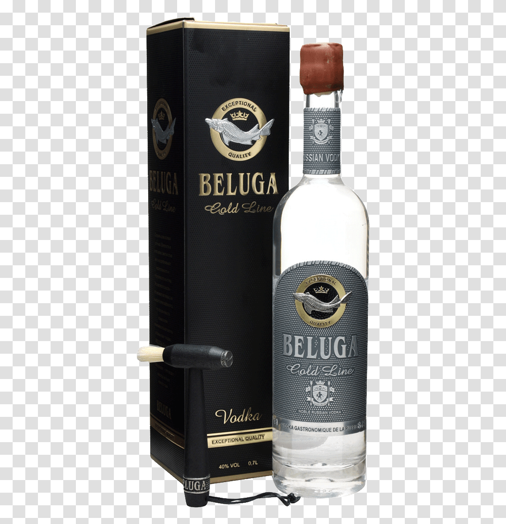 Wine Beluga Vodka Russian Gold Line Leather Beluga Vodka Most Expensive, Alcohol, Beverage, Drink, Bottle Transparent Png