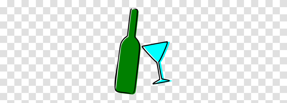 Wine Bottle And Martini Glass Clip Art, Alcohol, Beverage, Drink, Shovel Transparent Png
