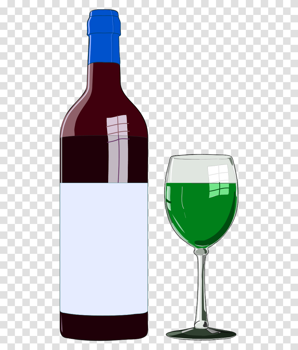 Wine Bottle Closed With Corck, Alcohol, Beverage, Drink, Glass Transparent Png