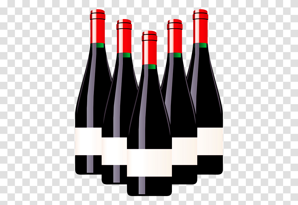Wine Bottles Clipart, Alcohol, Beverage, Drink, Red Wine Transparent Png