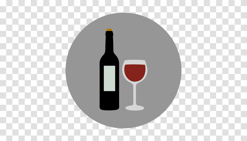 Wine Glass Circle Icon, Alcohol, Beverage, Drink, Red Wine Transparent Png