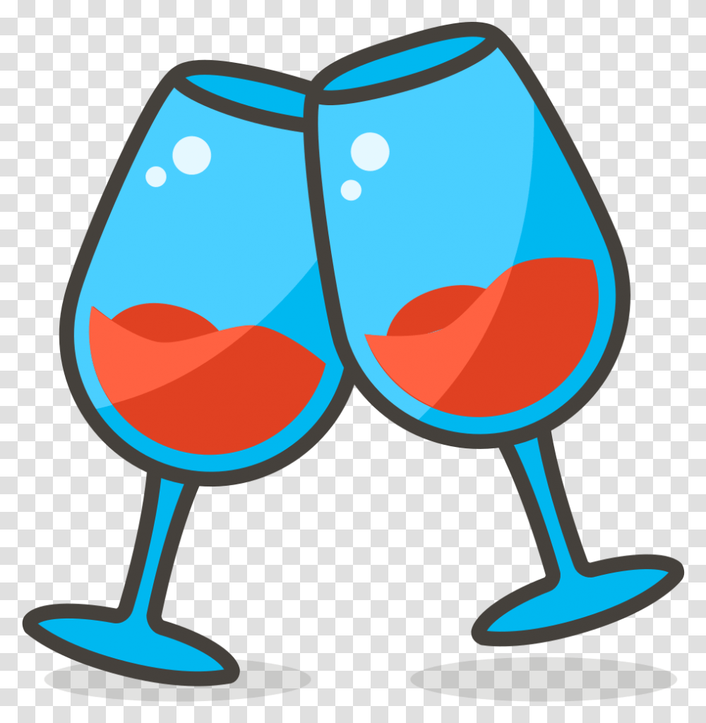 Wine Glass Clipart Clinking Wine Glass Vector Clipart, Alcohol, Beverage, Drink, Goblet Transparent Png