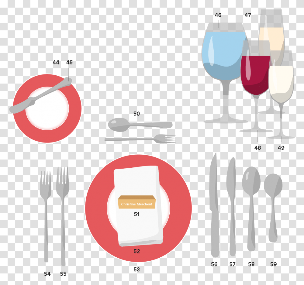 Wine Glass, Fork, Cutlery, Alcohol, Beverage Transparent Png