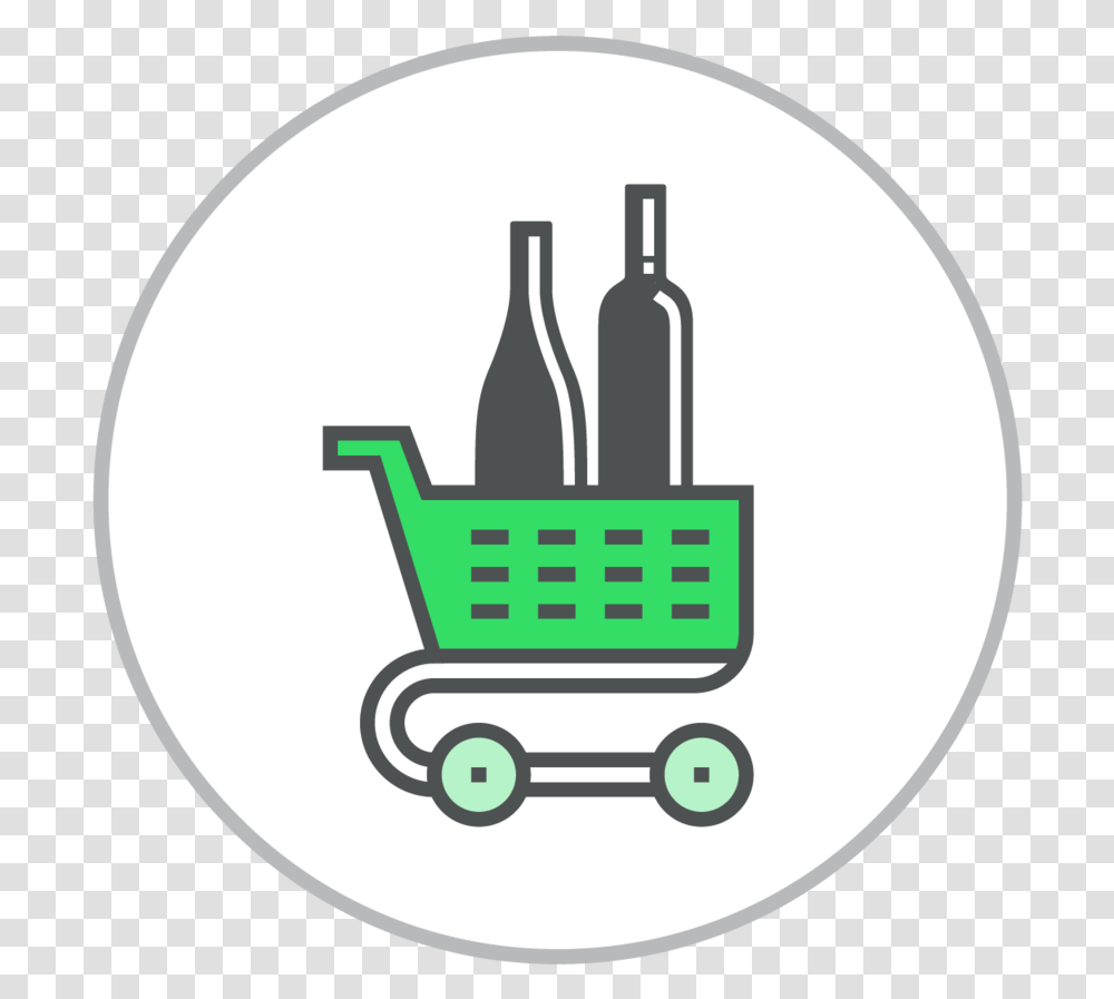 Wine Glass Icon Green Shopping Cart, Alcohol, Beverage, Drink, Bottle Transparent Png